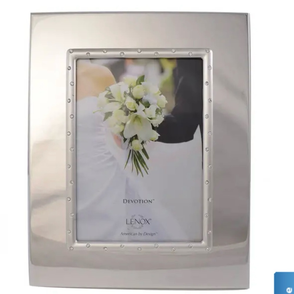 Lenox Devotion Silver Picture Frame 8x10” price firm!